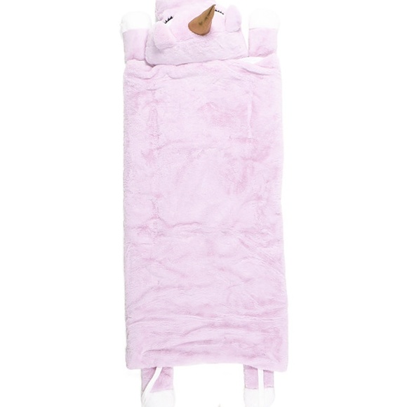Frolics Plush Purple Unicorn Sleeping Bag - Picture 2 of 3